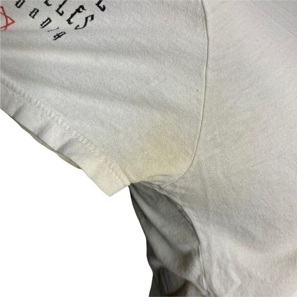 2007 Tool Graphic Band T Shirt L White Crewneck Short Sleeves Los Angeles CA - Picture 4 of 10